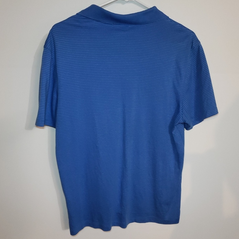 Calvin Klein Polo Shirt Men's Short Sleeve Striped - Picture 2 of 3